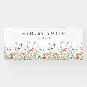 Vibrant Wildflower Business Banner