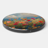 Vibrant Wildflower Impressionist Wireless Charger (Front 2)