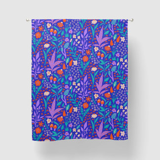 Vibrant Wildflowers Blackout Curtains