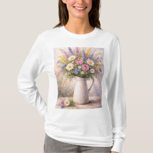 Vibrant Wildflowers - Natural Summer Meadow T-Shirt