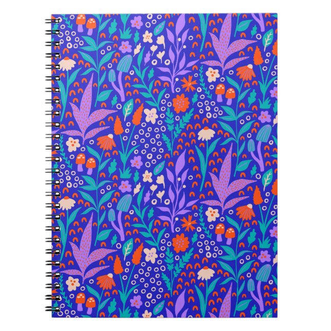 Vibrant Wildflowers Notebook (Front)