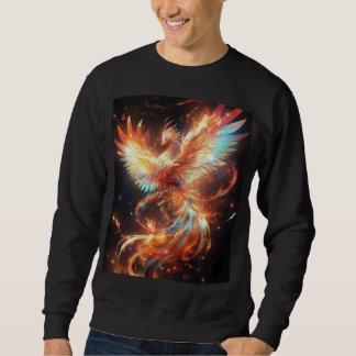 "Vibrant Wings: Multicolour Flying Bird sweatshirt