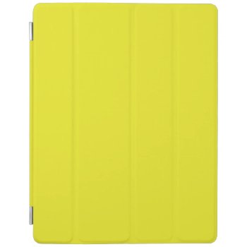 Vibrant Yellow Magnetic Cover - Ipad2/3/4 Air&mini by SixCentsStudio at Zazzle