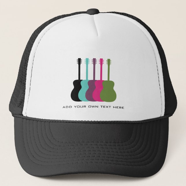 Vibrantly Colored Guitars Hat (Front)