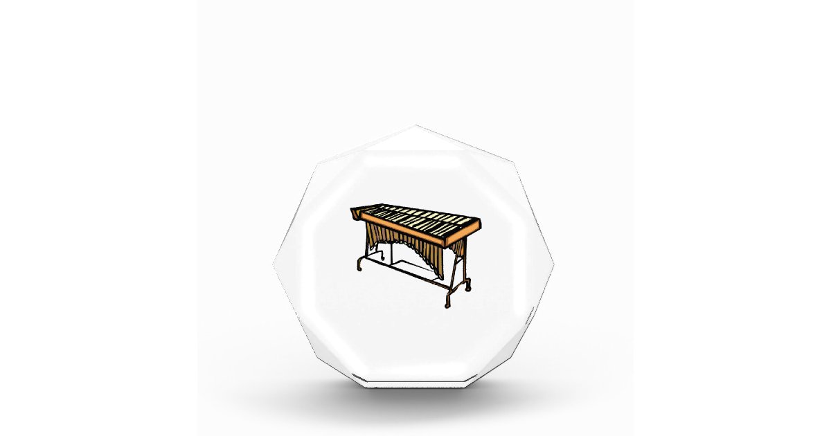 vibraphone simple instrument design.png award Zazzle