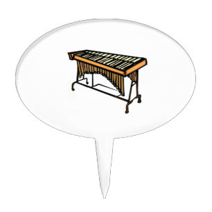 vibraphone simple instrument design.png cake topper