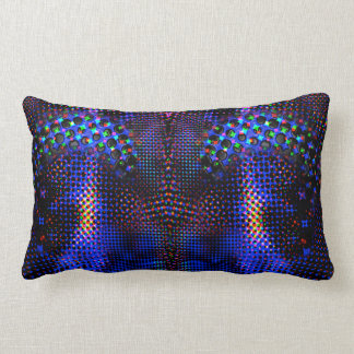 Vibrating Colors Throw Pillow