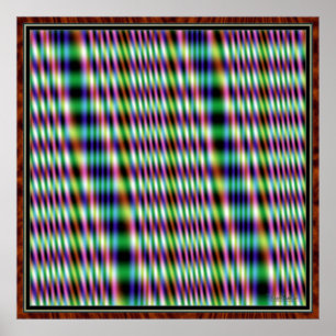 Vibrating Lines Poster