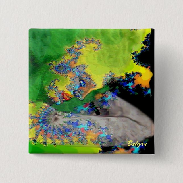 VIBRATIONS OF MATTER BUTTON (Front)