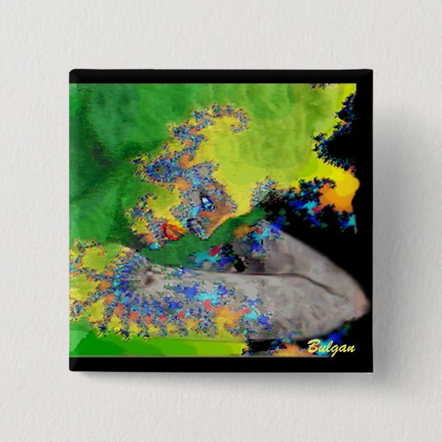 VIBRATIONS OF MATTER BUTTON (Front)