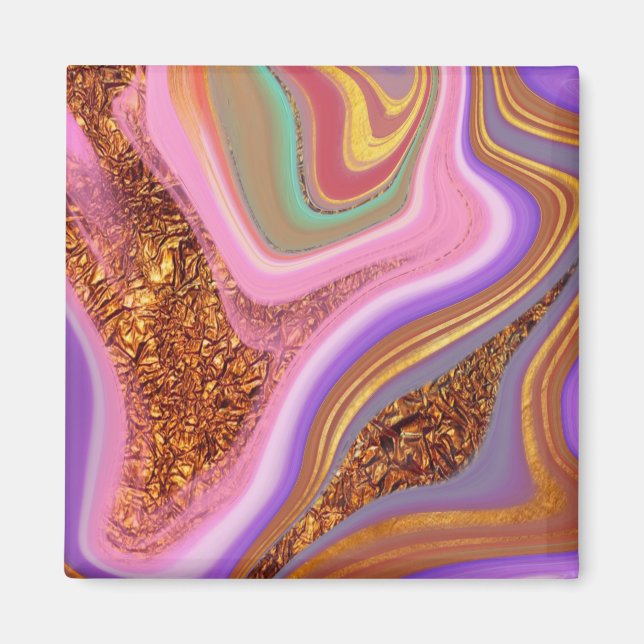 vibratory color art magnet (Front)