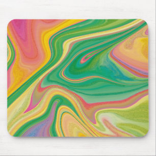 vibratory color art mouse pad