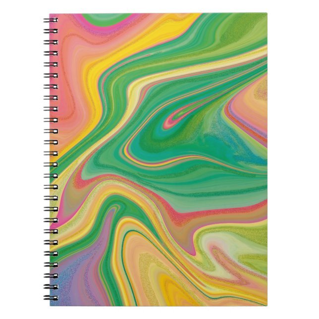 vibratory color art notebook (Front)