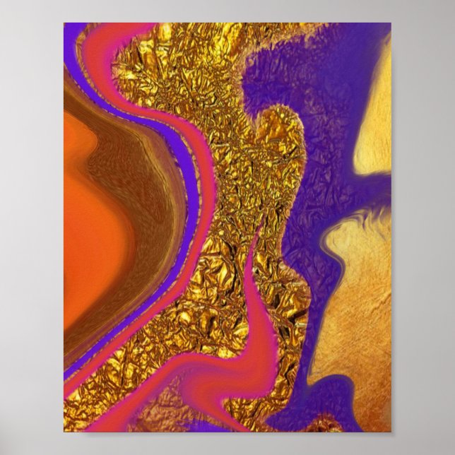 vibratory color art poster (Front)
