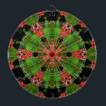 Viburnum Berries Kaleidoscope Dart Board<br><div class="desc">I took this viburnum image at a Kentucky botanical garden on July 5, 2014. I think it is Viburnum dilatatum cardinal candy. If so, it is hardy in zones 5 to 8. It also might be Red Balloon® Lantanaphyllum Viburnum which is hardy in zones 4 to 8. Many of the...</div>
