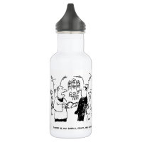 Vicar & Bridegroom at Wedding Marriage Ceremony St Stainless Steel Water Bottle