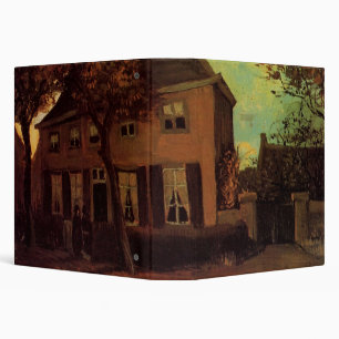 Vicarage at Nuenen by Vincent van Gogh 3 Ring Binder