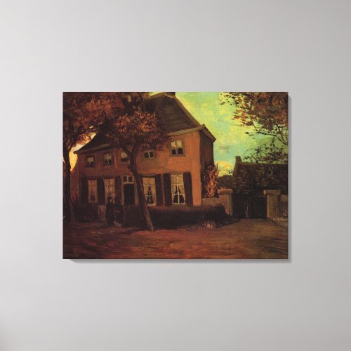 Vicarage at Nuenen by Vincent van Gogh Canvas Print