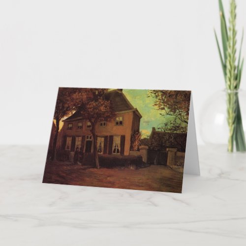 Vicarage at Nuenen by Vincent van Gogh Card