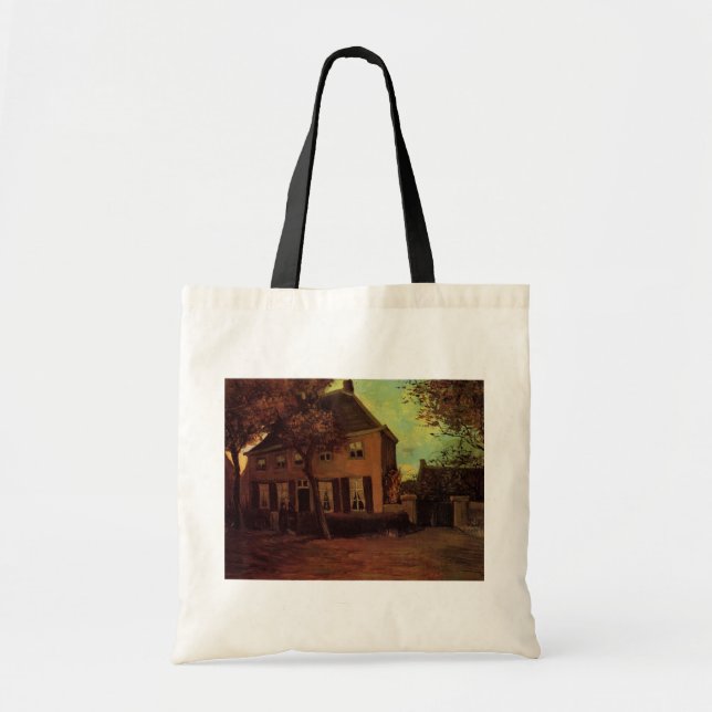 Vicarage at Nuenen by Vincent van Gogh Tote Bag (Front)