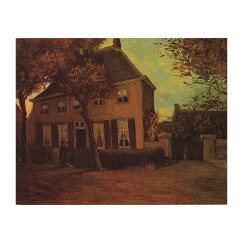 Vicarage at Nuenen by Vincent van Gogh Wood Wall Decor