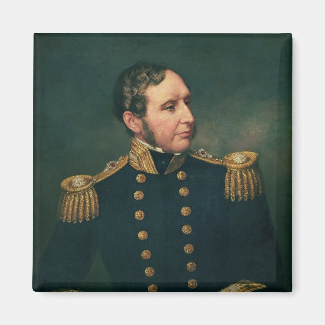 Vice Admiral Robert Fitzroy Magnet (Front)