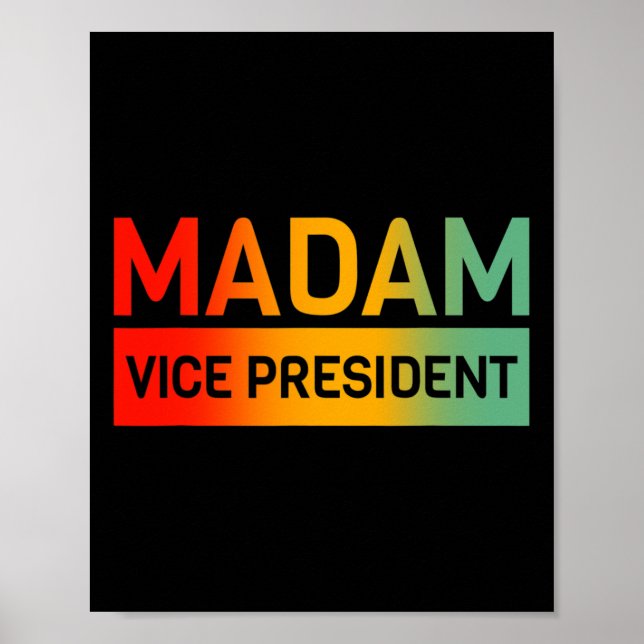 Vice President 2020 Kamala Harris  Poster (Front)