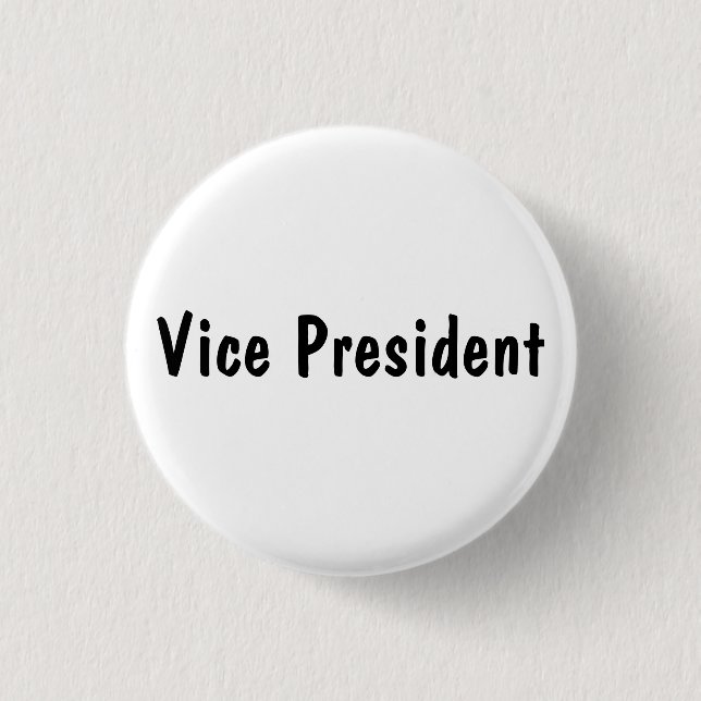 Vice President Button (Front)