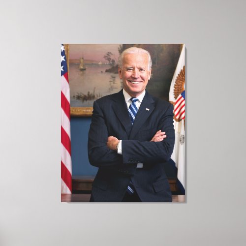 Vice President Joe Biden of Obama Presidency Canvas Print