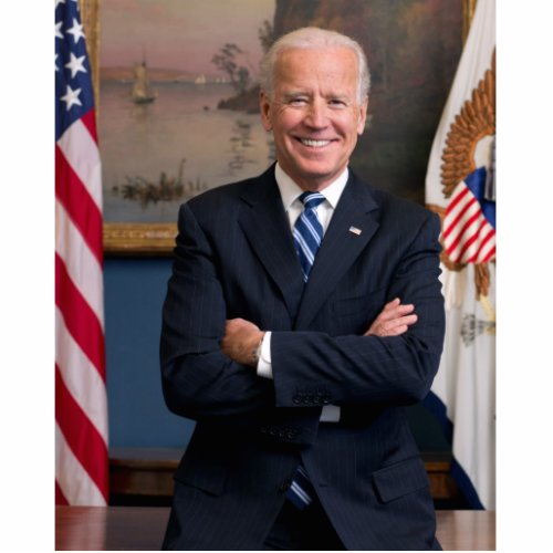 Vice President Joe Biden of Obama Presidency Cutout