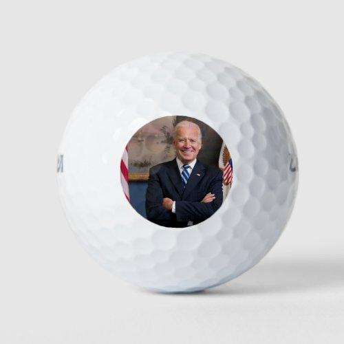 Vice President Joe Biden of Obama Presidency Golf Balls