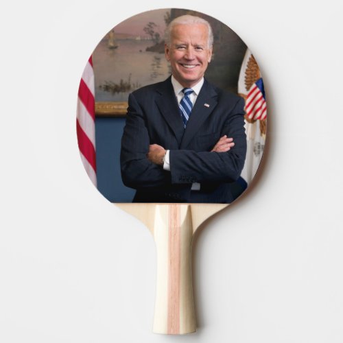 Vice President Joe Biden of Obama Presidency Ping Pong Paddle