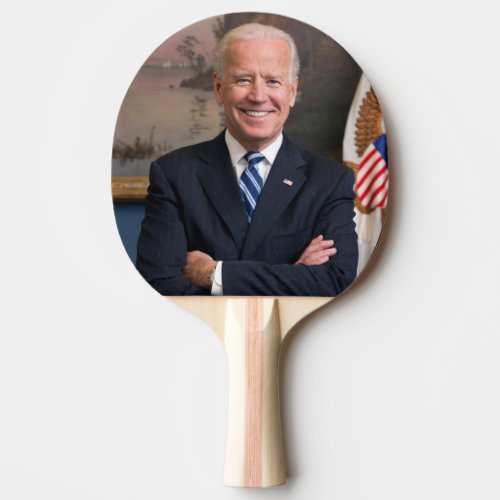 Vice President Joe Biden of Obama Presidency Ping Pong Paddle