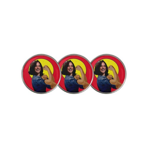 Vice President Kamala Harris as Rosie Golf Ball Marker