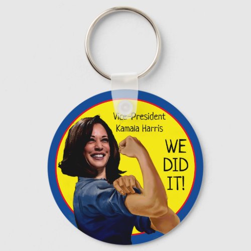 Vice President Kamala Harris as Rosie Keychain