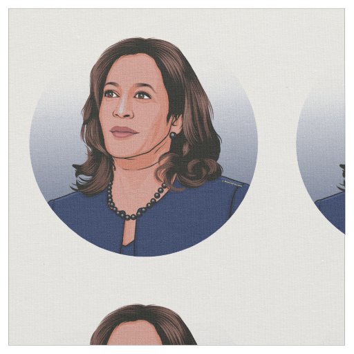 Vice President Kamala Harris Fabric