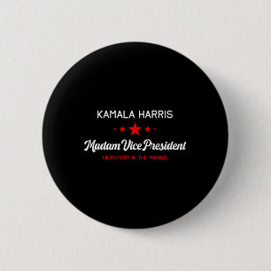 Vice President Kamala Harris Feminist Herstory His Button