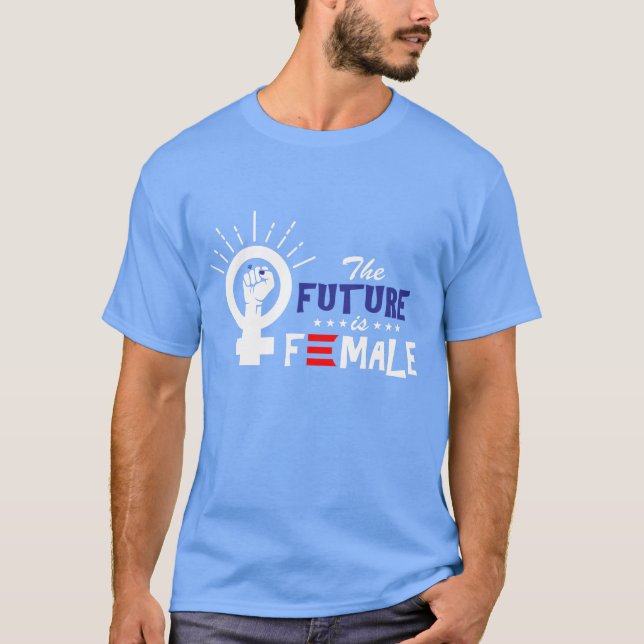 Vice President Kamala Harris Future is Female T-Shirt (Front)