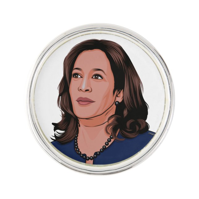 Vice President Kamala Harris Lapel Pin (Front)