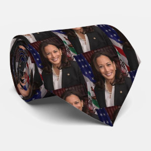 Vice President Kamala Harris Necktie