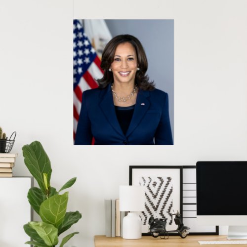 Vice President Kamala Harris Official Photo Poster