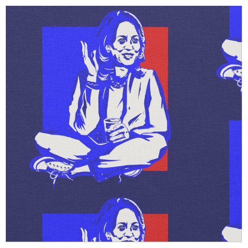 vice president kamala harris patriotic fabric