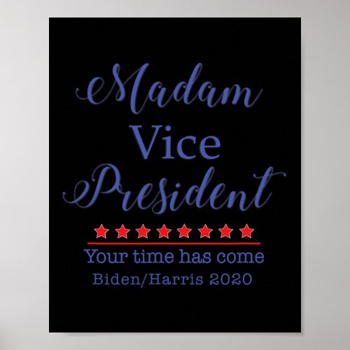 Vice President Kamala Harris  Poster