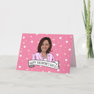 Vice President Kamala Harris Valentine's Day Thank You Card