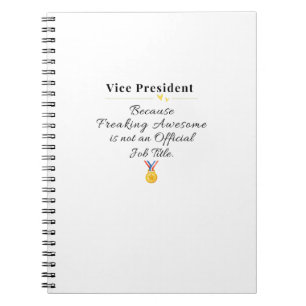 Vice President Notebook
