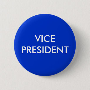 VICE PRESIDENT PINBACK BUTTON