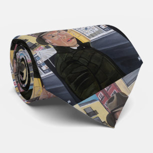 Vicente Castellano Benci Painting by Alfred Fox Neck Tie