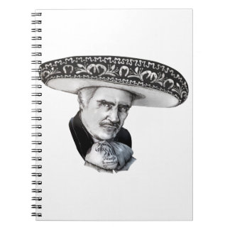 Vicente Fernandez Sombrero Drawing Notebook