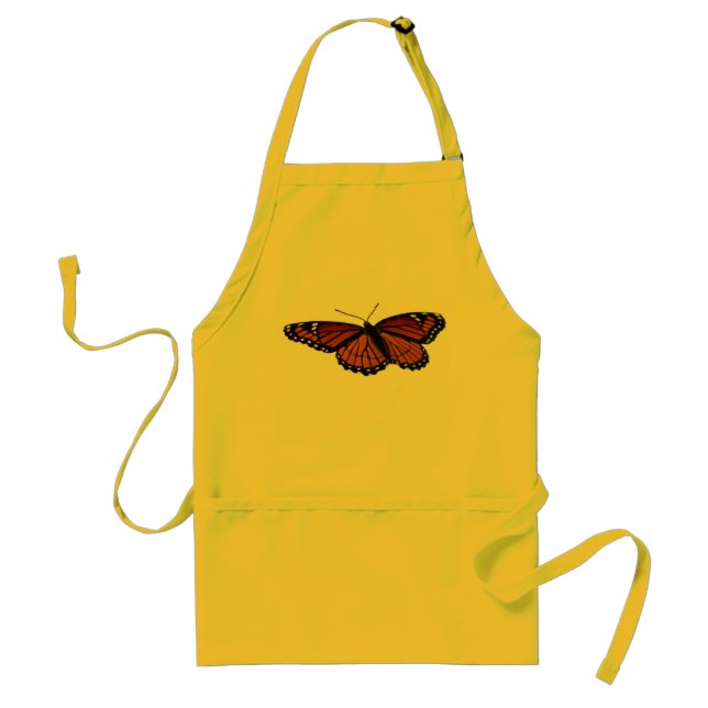 Viceroy Butterfly Beautiful Nature Photography Adult Apron (Front)