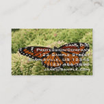 Viceroy Butterfly Beautiful Nature Photography Business Card
